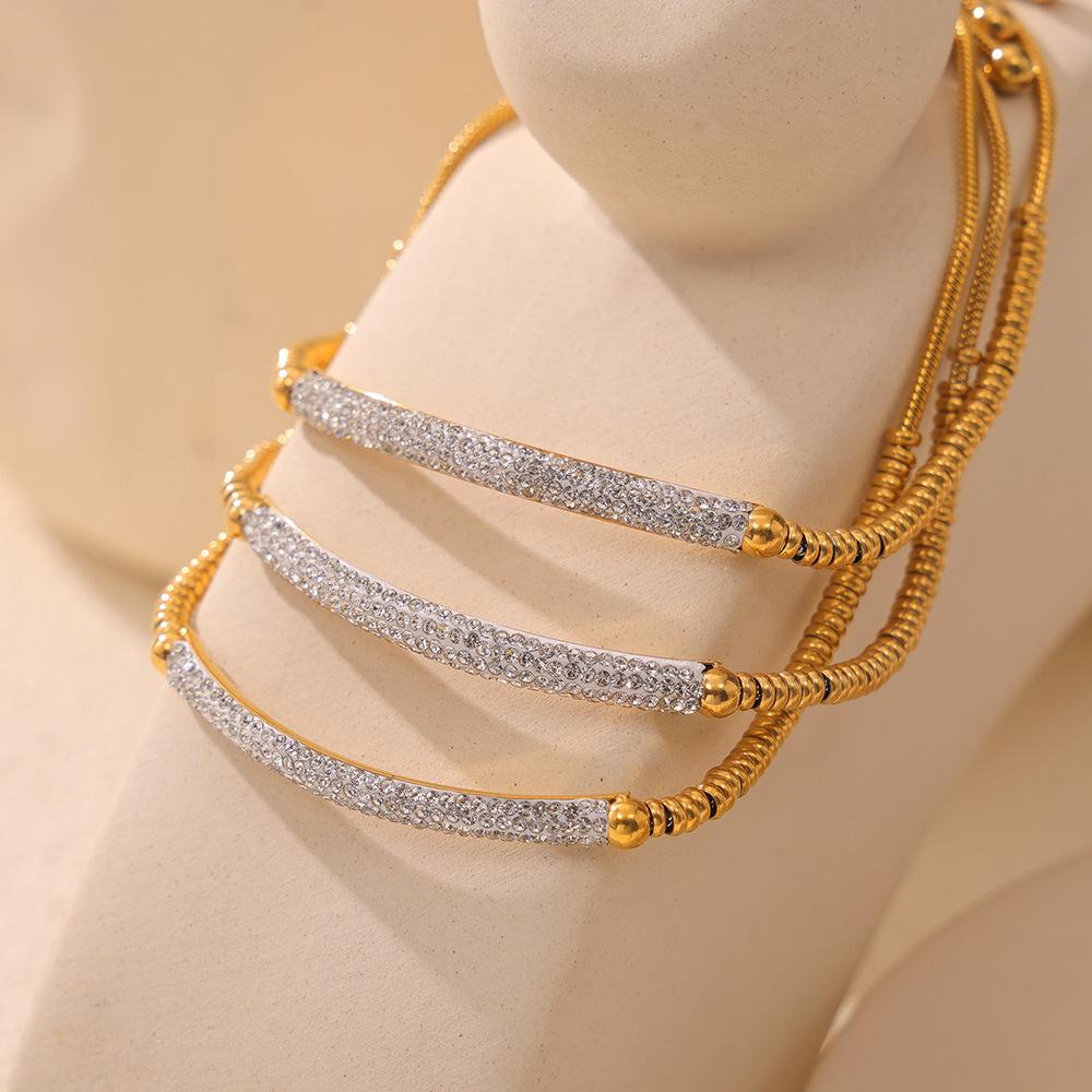 Elegant Women s Titanium Steel Adjustable Abacus Bead Bracelet – Gold-Plated and Non-Fading
Elegant Women s Titanium Steel Adjustable Abacus Bead Bracelet – Gold-Plated and Non-Fading