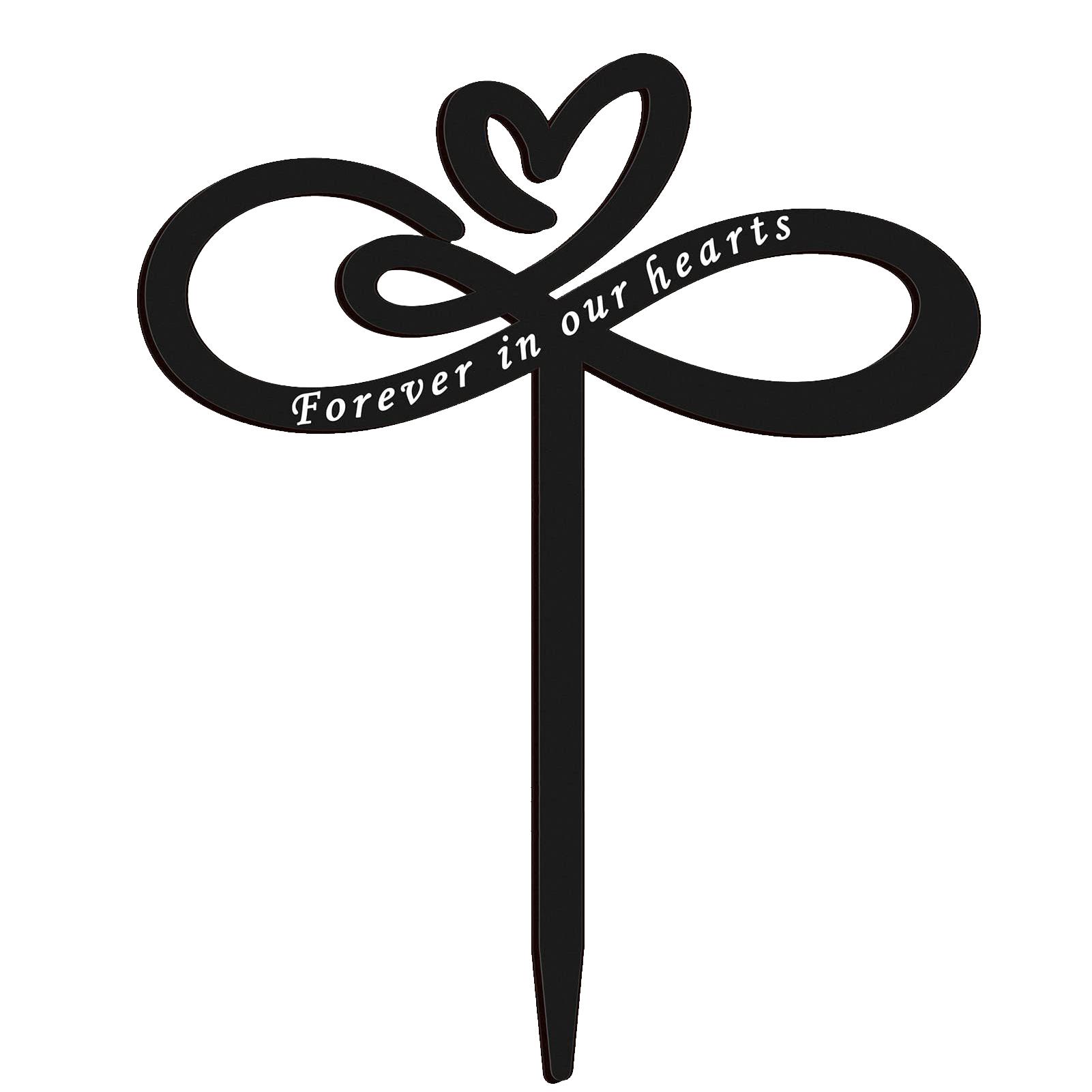 Memorial Grave Markers Forever in Our Hearts Memorial Stake Sympathy Grave Plaque Garden Decoration for Cemetery Yard
Memorial Grave Markers Forever in Our Hearts Memorial Stake Sympathy Grave Plaque Garden Decoration for Cemetery Yard