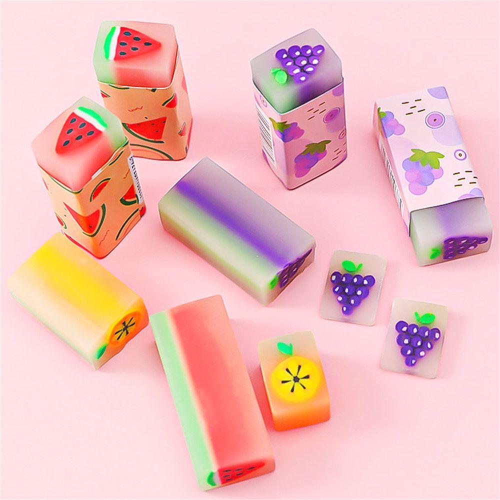 Supplies Stationery for Pencil Erasing Cartoon Erasers Pencil Cleaning Watermelon Fruit Erasers 2Pcs random
Supplies Stationery for Pencil Erasing Cartoon Erasers Pencil Cleaning Watermelon Fruit Erasers 2Pcs random