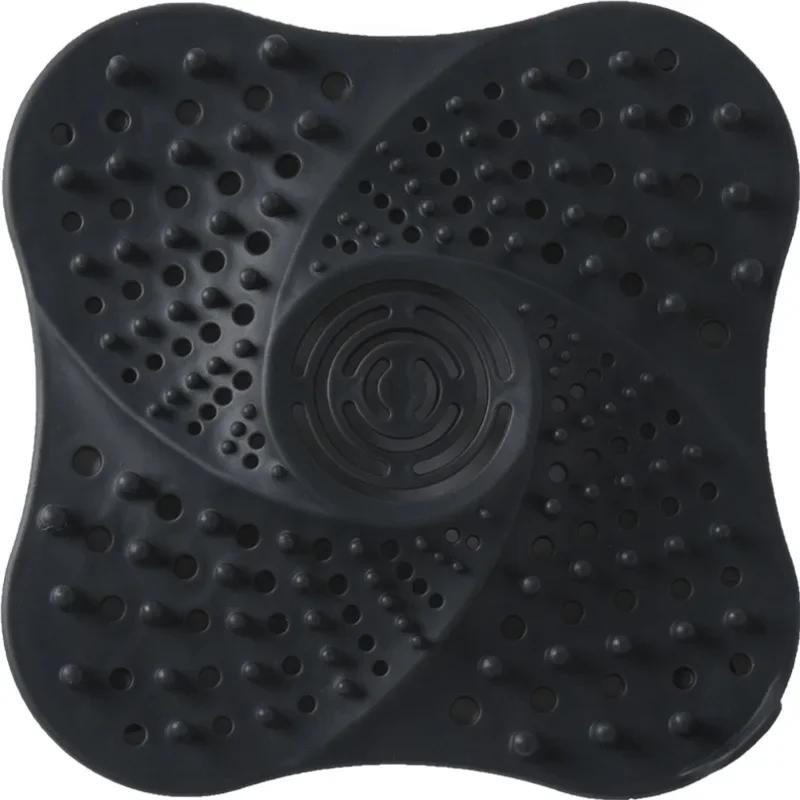 Shower Drain Covers with Sucker, Rubber Sink Strainer Drain Protector Hair Catcher for Kitchen and Bathroom чорний
Shower Drain Covers with Sucker, Rubber Sink Strainer Drain Protector Hair Catcher for Kitchen and Bathroom чорний