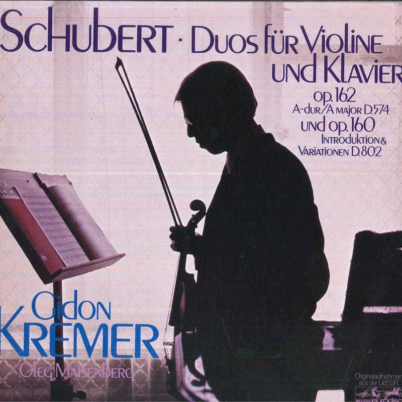 LP Record GIDON KREMER, OLEG MAISENBERG - Schubert Duo Fur Violine Und Klavie 88330KK EURODISC Germany Classical Used
LP Record GIDON KREMER, OLEG MAISENBERG - Schubert Duo Fur Violine Und Klavie 88330KK EURODISC Germany Classical Used