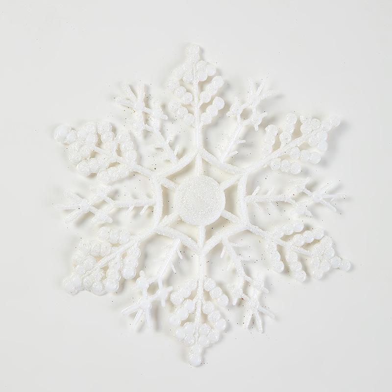 Ексклюзивні блискучі сніжинки, ялинкові прикраси 10cm Glitter Snowflake - Pack of 3 (12g) білий
Ексклюзивні блискучі сніжинки, ялинкові прикраси 10cm Glitter Snowflake - Pack of 3 (12g) білий