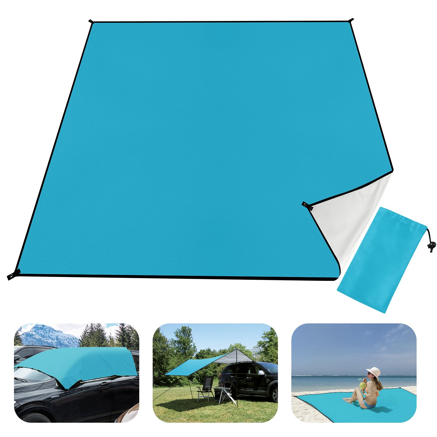 Brovamo Beach Blanket, Sand-Free, Outdoor Blanket, Ultralight Picnic Blanket, Waterproof, 210 x 200 cm, Sand Camping Blanket, Wa синий
Brovamo Beach Blanket, Sand-Free, Outdoor Blanket, Ultralight Picnic Blanket, Waterproof, 210 x 200 cm, Sand Camping Blanket, Wa синий
