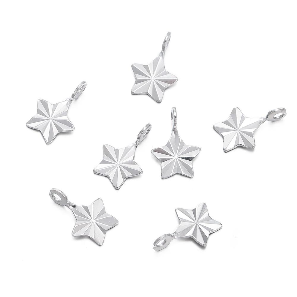 5pcs/lot Stainless Steel Charms for Jewelry Making Leaves Stars Pendant Mini Charm Bracelet DIY Accessories 5pcs
5pcs/lot Stainless Steel Charms for Jewelry Making Leaves Stars Pendant Mini Charm Bracelet DIY Accessories 5pcs