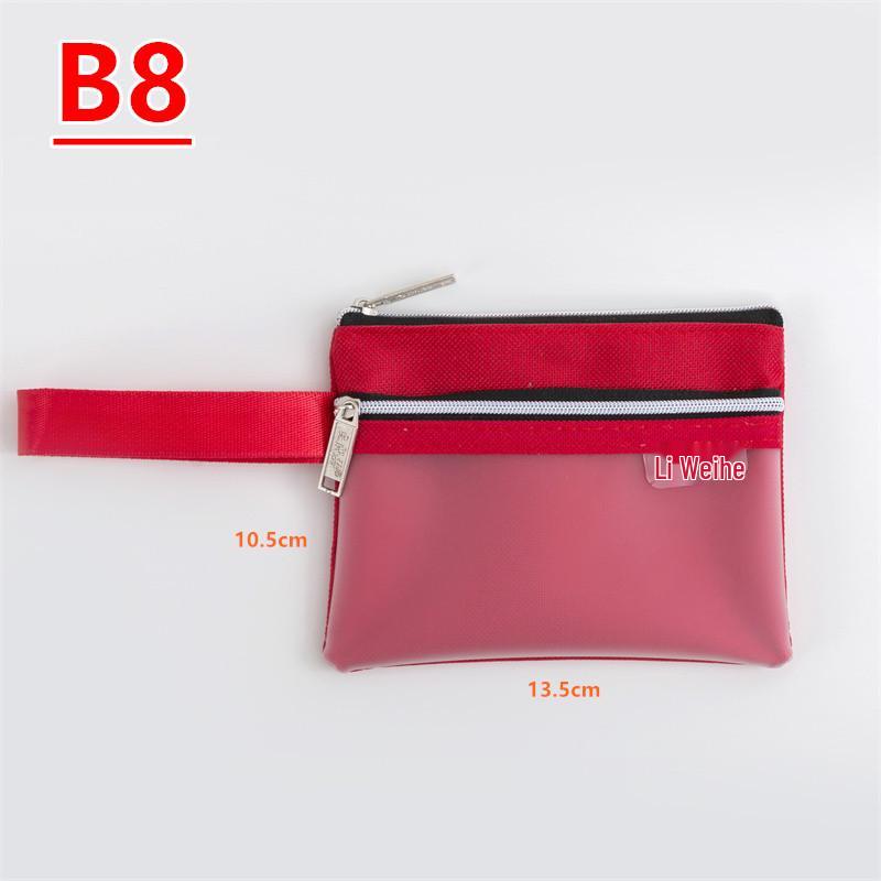 Portable Waterproof TPU A6 Document & Coin Zipper Bag
Portable Waterproof TPU A6 Document & Coin Zipper Bag