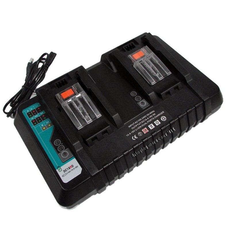 Новое зарядное устройство DC18rd Makita 2charger 9a, подходящее для литий-ионных аккумуляторов Bl1830 Bl1860 14,4 В-18 В, более быстрая скорость зарядки и более короткое время зарядки.
Новое зарядное устройство DC18rd Makita 2charger 9a, подходящее для литий-ионных аккумуляторов Bl1830 Bl1860 14,4 В-18 В, более быстрая скорость зарядки и более короткое время зарядки.