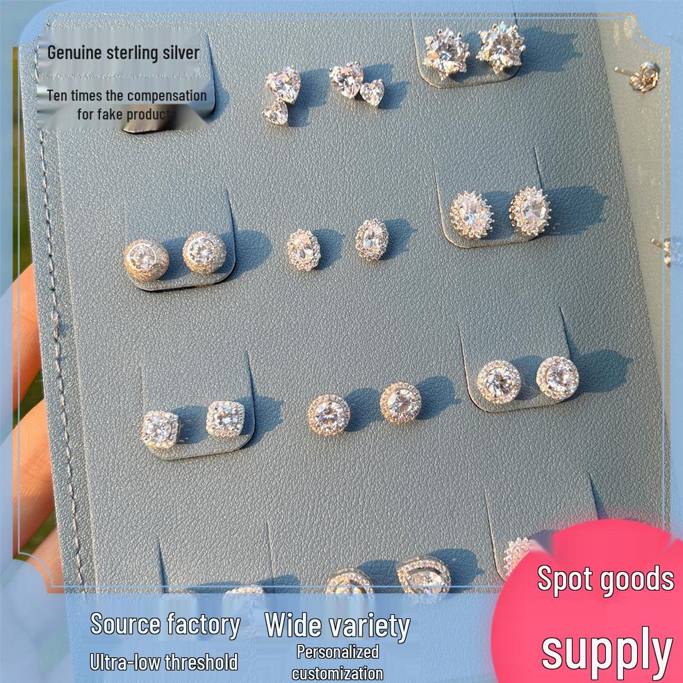 S925 Sterling Silver 5A Zircon Women s Earrings: European & American Fashion, Light Luxury, Sparkling Diamond Style Wedding Jewelry s925 Silver
S925 Sterling Silver 5A Zircon Women s Earrings: European & American Fashion, Light Luxury, Sparkling Diamond Style Wedding Jewelry s925 Silver