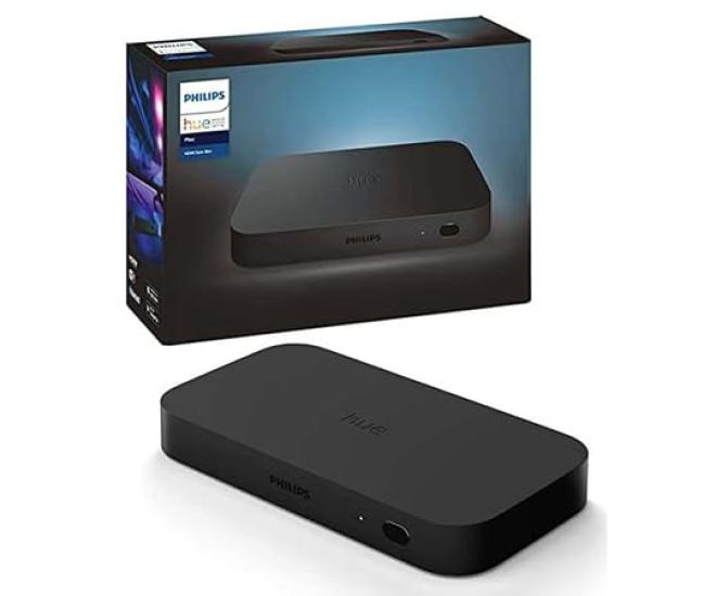 Розумне світлодіодне ігрове освітлення Philips Hue Smart LED, пристрій синхронізації відео та музики, сумісний з Alexa Smart Lighting Echo Google Home Siri PS4 PS5 чорний
Розумне світлодіодне ігрове освітлення Philips Hue Smart LED, пристрій синхронізації відео та музики, сумісний з Alexa Smart Lighting Echo Google Home Siri PS4 PS5 чорний