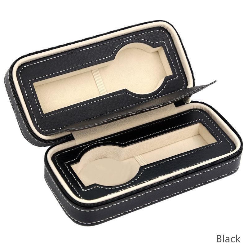 2 слота на молнии, коробка для хранения дорожных часов, кожаный витрина-органайзер для часов чёрный
2 слота на молнии, коробка для хранения дорожных часов, кожаный витрина-органайзер для часов чёрный