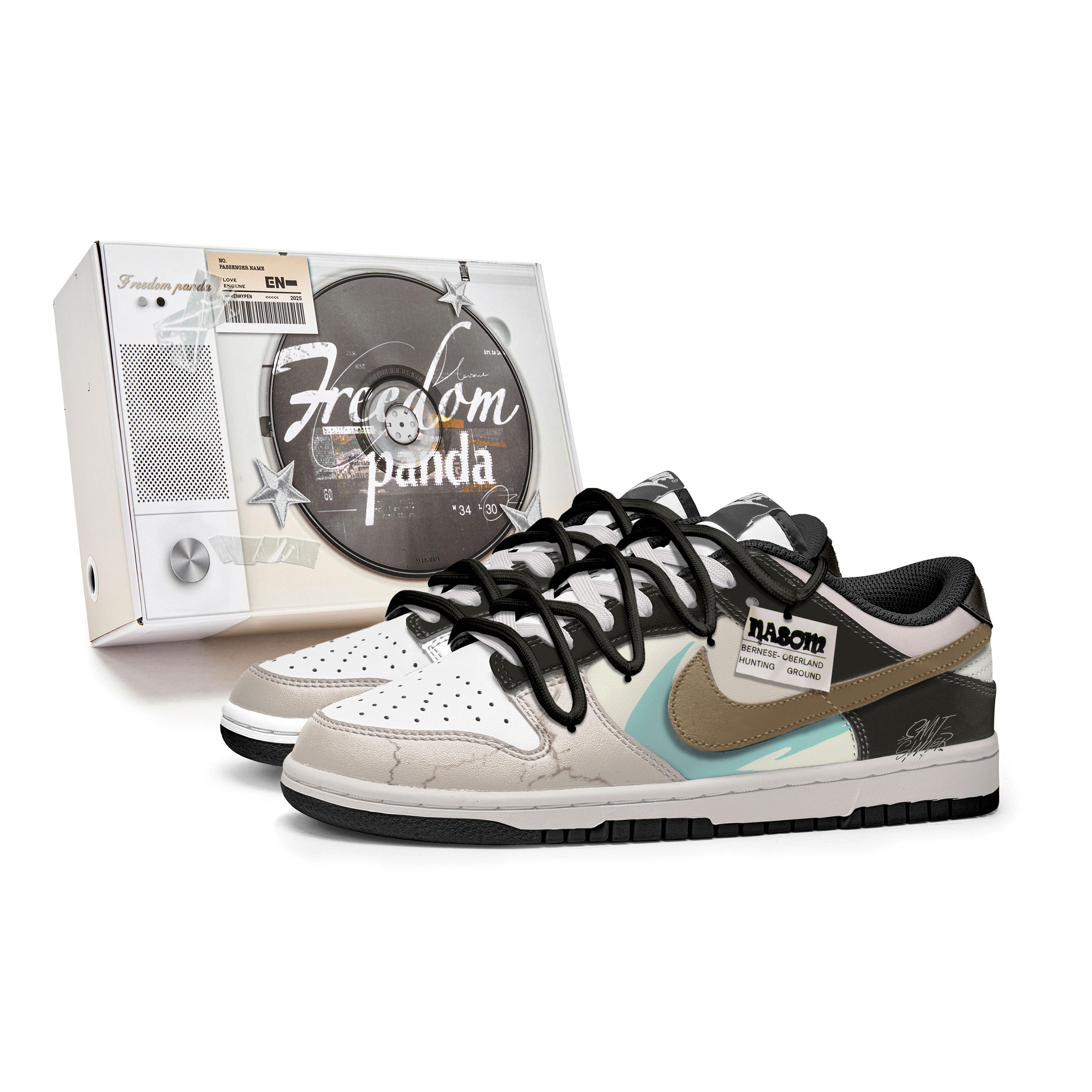 Nike Dunk Freedom Panda, Box, Bronze Ming Gold Slip Resistant Abrasion Resistant Low top Skateboard Shoes Unisex Ecru DD1391-100(Team202--BOX) 45
Nike Dunk Freedom Panda, Box, Bronze Ming Gold Slip Resistant Abrasion Resistant Low top Skateboard Shoes Unisex Ecru DD1391-100(Team202--BOX) 45