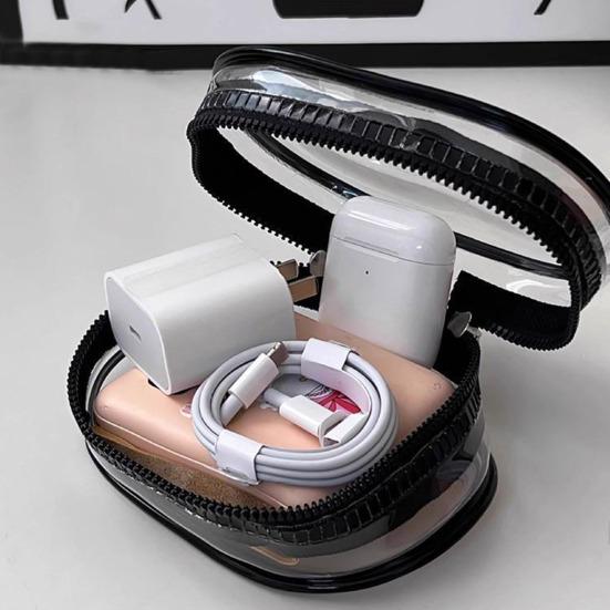 Сумка для хранения зарядного устройства Yousheng Data Cable, прозрачная, водонепроницаемая, легкая, с легким доступом, сумка для хранения наушников с молнией белый
Сумка для хранения зарядного устройства Yousheng Data Cable, прозрачная, водонепроницаемая, легкая, с легким доступом, сумка для хранения наушников с молнией белый