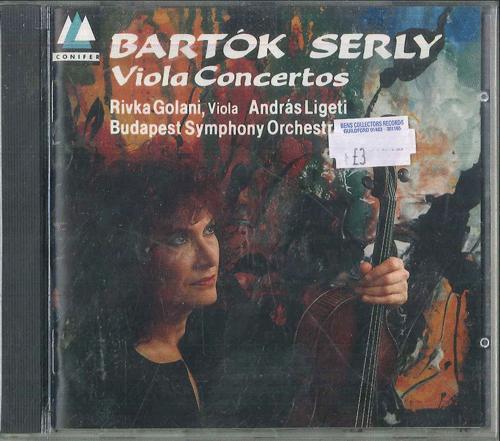 CD GOLANI BUDAPEST SO LIGETI Bartok Serly Violin Concertos CDCF189 CONIFER 1990 UK Classical Used
CD GOLANI BUDAPEST SO LIGETI Bartok Serly Violin Concertos CDCF189 CONIFER 1990 UK Classical Used