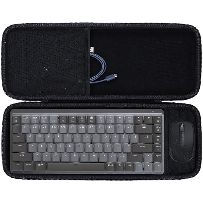 Logitech compatible with Lebakort storage case KX850CL MX MECHANICAL MINI mechanical keyboard ANYWHERE 3s MX1800 mouse (Case only)
Logitech compatible with Lebakort storage case KX850CL MX MECHANICAL MINI mechanical keyboard ANYWHERE 3s MX1800 mouse (Case only)