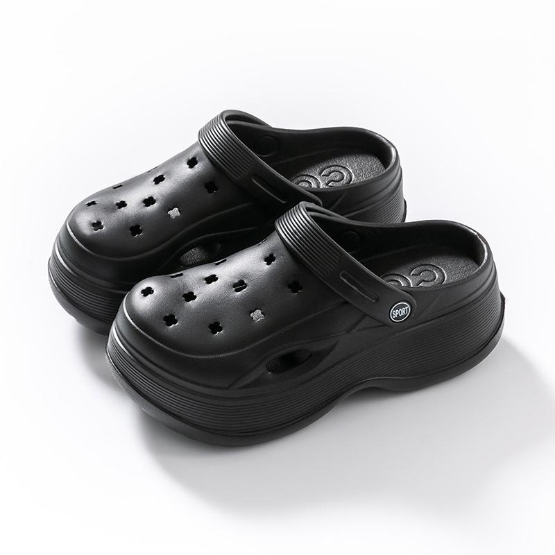 Модные летние домашние тапочки с толстой подошвой и противоскользящим покрытием 38 чёрный
Модные летние домашние тапочки с толстой подошвой и противоскользящим покрытием 38 чёрный