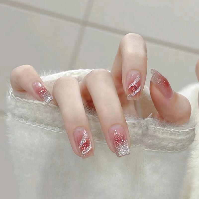 24 шт. Blush Nail Art Wear Плівка для нігтів Плівка для нігтів Плівка для нігтів Glitter Nail Art Ballet Nail Середня та довга плівка для нігтів Nail Patch
24 шт. Blush Nail Art Wear Плівка для нігтів Плівка для нігтів Плівка для нігтів Glitter Nail Art Ballet Nail Середня та довга плівка для нігтів Nail Patch