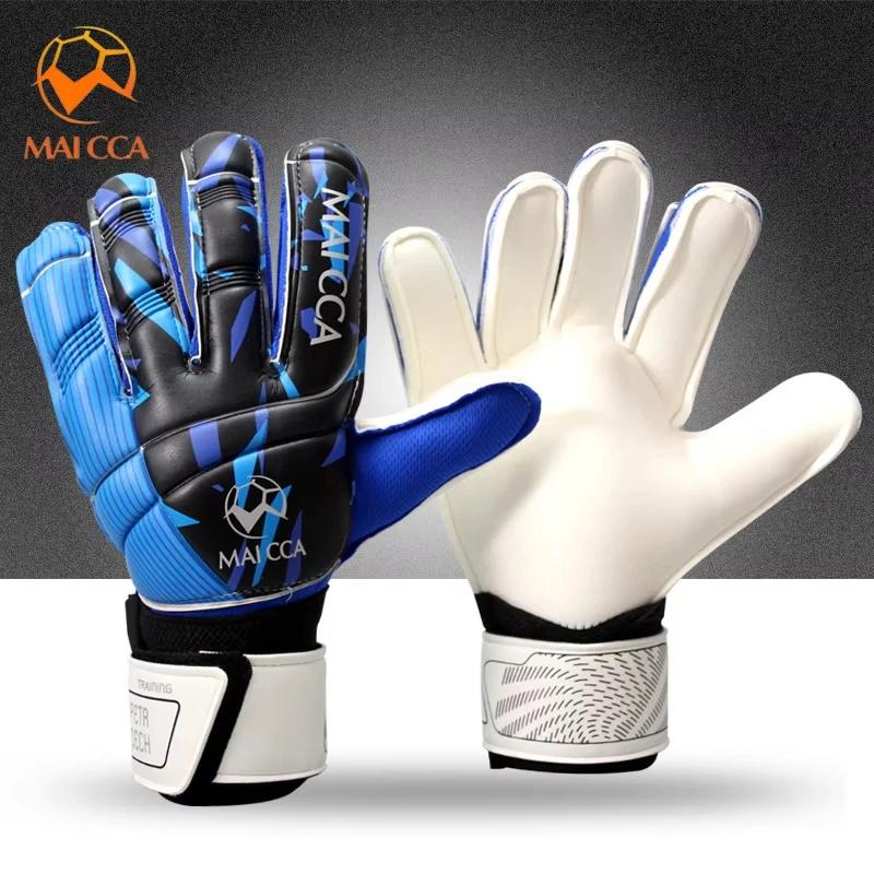 Professional Goalkeeper Gloves Strong Finger Protection Soccer Goalie Gloves Thickened Latex Strong Finger Save Protection 10 синій
Professional Goalkeeper Gloves Strong Finger Protection Soccer Goalie Gloves Thickened Latex Strong Finger Save Protection 10 синій