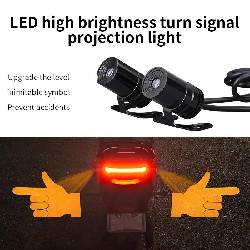 1 Pair Motorcycle LED Turn Signal Lamp Projection Indicator Light Arrow Hand Gesture Modified Welcome Decoration Laser Light жёлтый
1 Pair Motorcycle LED Turn Signal Lamp Projection Indicator Light Arrow Hand Gesture Modified Welcome Decoration Laser Light жёлтый