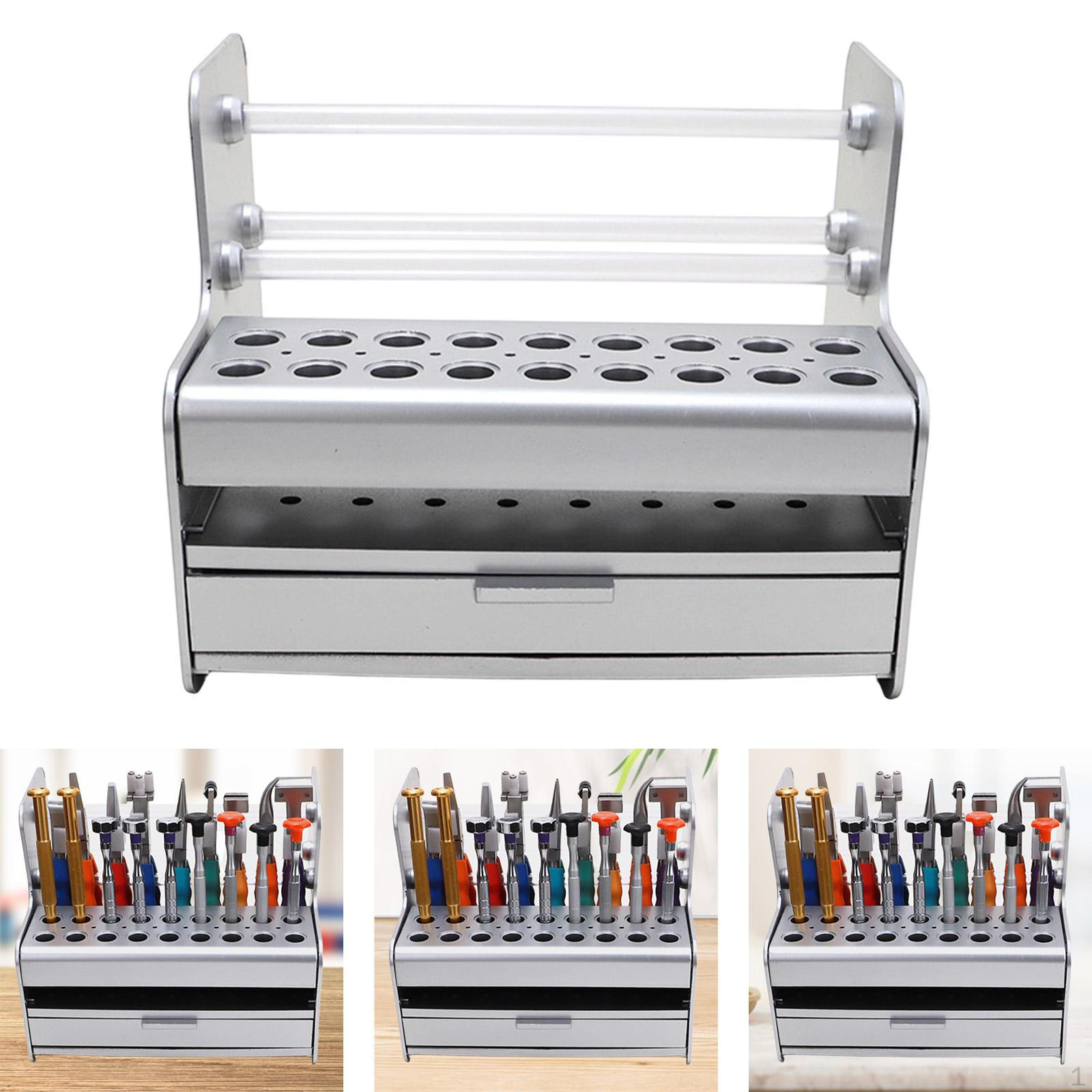 Tool Storage Rack Screwdriver Holder Heavy Duty Organizer Display for срібний
Tool Storage Rack Screwdriver Holder Heavy Duty Organizer Display for срібний