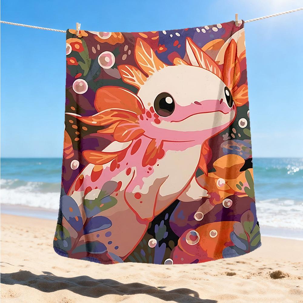 1pc Axolotl Print Outdoor Flannel Blanket Soft All Season Polyester Throw , Perfect for Picnics & Travel , Picnic Accessory 80x120cm
1pc Axolotl Print Outdoor Flannel Blanket Soft All Season Polyester Throw , Perfect for Picnics & Travel , Picnic Accessory 80x120cm
