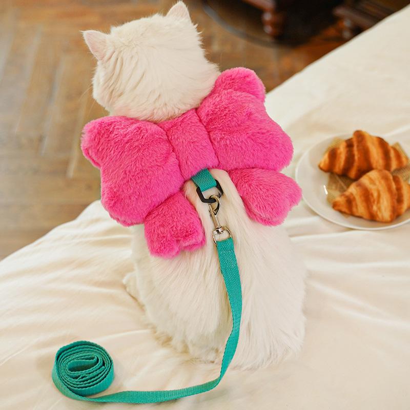 Cat Harness Vest Walking Lead Leash For Puppy Cats Collar Adjustable Bowknot Dog Harness For Small Medium Pet Accessories
Cat Harness Vest Walking Lead Leash For Puppy Cats Collar Adjustable Bowknot Dog Harness For Small Medium Pet Accessories