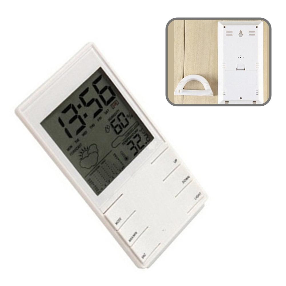 Office Desk Bedroom Clock White LED Weather Station Humidity Gauge Humidity Accuracy 1 Indoor Outdoor Temp Display China Mainland
Office Desk Bedroom Clock White LED Weather Station Humidity Gauge Humidity Accuracy 1 Indoor Outdoor Temp Display China Mainland