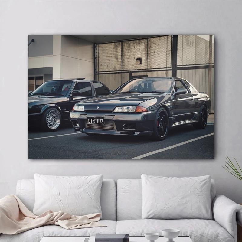 Массивная деревянная рама Nissan Skyline GT-R R32 Японские автомобили JDM Спорткар Классические плакаты Картины с принтом на холсте Декор стен Искусство Украшения комнаты
Массивная деревянная рама Nissan Skyline GT-R R32 Японские автомобили JDM Спорткар Классические плакаты Картины с принтом на холсте Декор стен Искусство Украшения комнаты