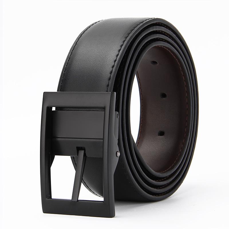 Ремень с пряжкой Мужской из натуральной кожи Двухслойный кожаный Модный Повседневный ремень 110-130CM
Ремень с пряжкой Мужской из натуральной кожи Двухслойный кожаный Модный Повседневный ремень 110-130CM
