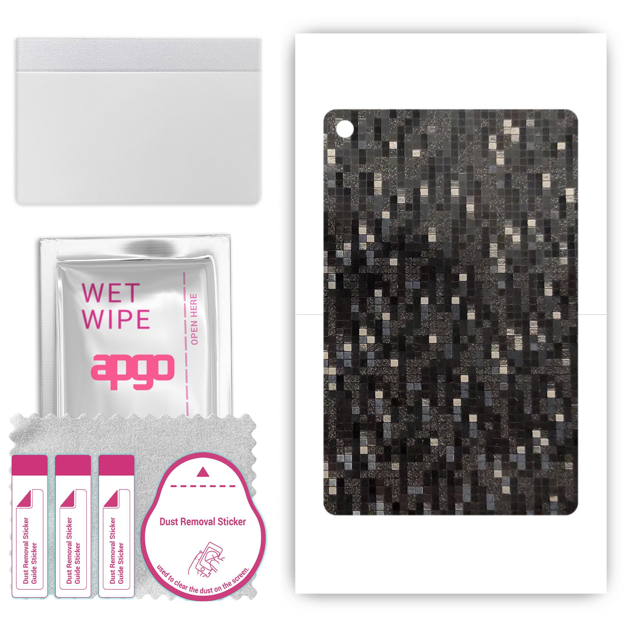 apgo Protective Skin Sticker for the back compatible with Motorola Moto Tab G62 LTE, Wrap Film, Foil, Vinyl - Pattern Carbon Black Pixel
apgo Protective Skin Sticker for the back compatible with Motorola Moto Tab G62 LTE, Wrap Film, Foil, Vinyl - Pattern Carbon Black Pixel