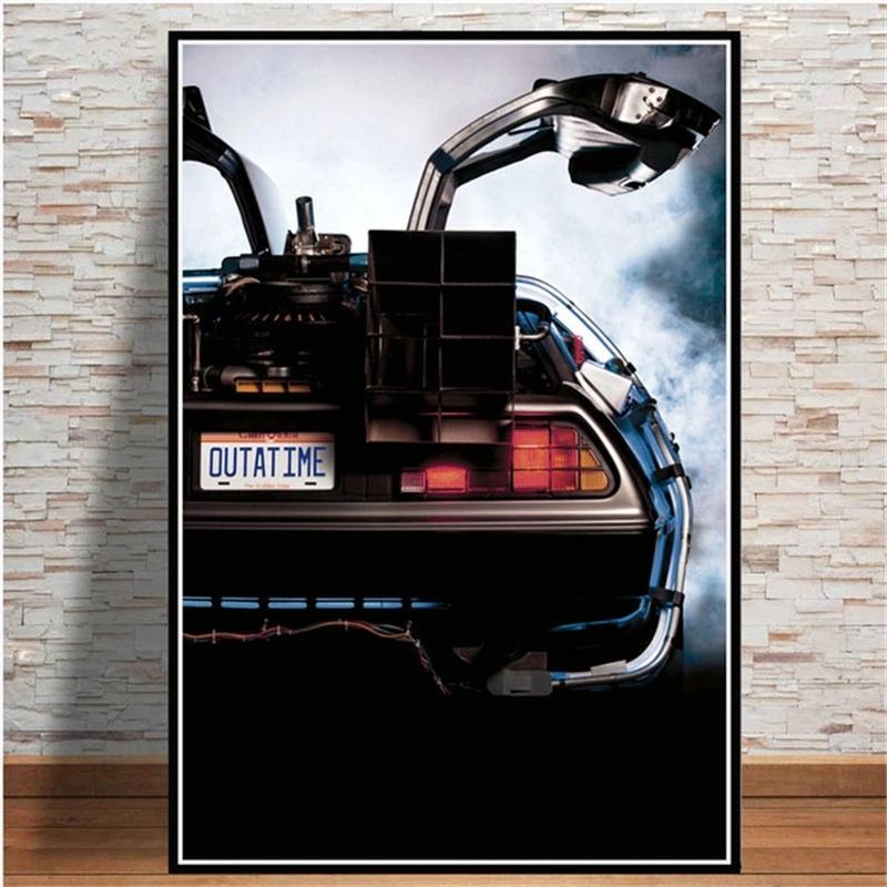 Movie Poster Cool Car Posters Prints Back to the Future Cuadros Vintage Wall Art Picture Canvas Painting for Living Room Decor (with frame)
Movie Poster Cool Car Posters Prints Back to the Future Cuadros Vintage Wall Art Picture Canvas Painting for Living Room Decor (with frame)