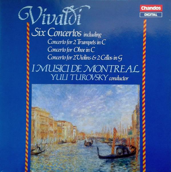 CD ANTONIO VIVALDI - I MUSICI DE MONTR - Six Concertos:Concerto for 2 T CHAN8651 Chandos 1988 UK Classical Used
CD ANTONIO VIVALDI - I MUSICI DE MONTR - Six Concertos:Concerto for 2 T CHAN8651 Chandos 1988 UK Classical Used