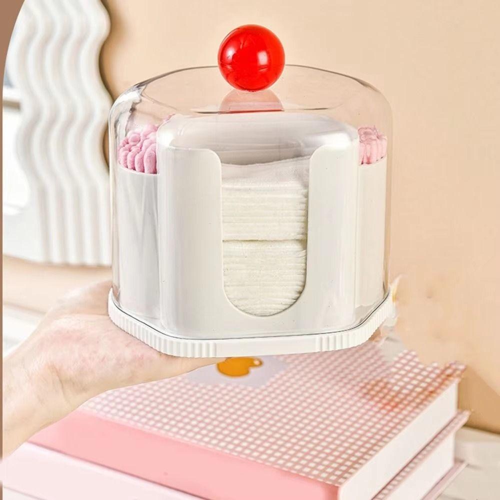 Dustproof Cosmetic Storage Case Large Capacity Cotton Swabs Storage Box Office Supplies
Dustproof Cosmetic Storage Case Large Capacity Cotton Swabs Storage Box Office Supplies