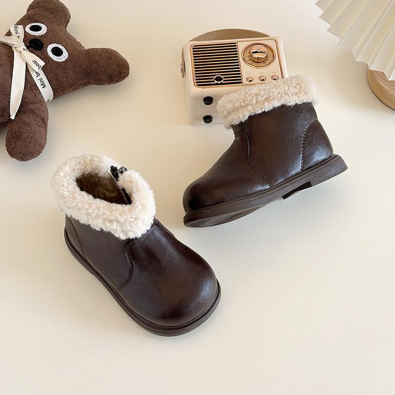 Winter Children s Ankle Boots Girls Boys Cotton Snow Boots Kids Fashion Plush Warm Baby Anti-kick Snow Boot Cotton Shoes 25
Winter Children s Ankle Boots Girls Boys Cotton Snow Boots Kids Fashion Plush Warm Baby Anti-kick Snow Boot Cotton Shoes 25