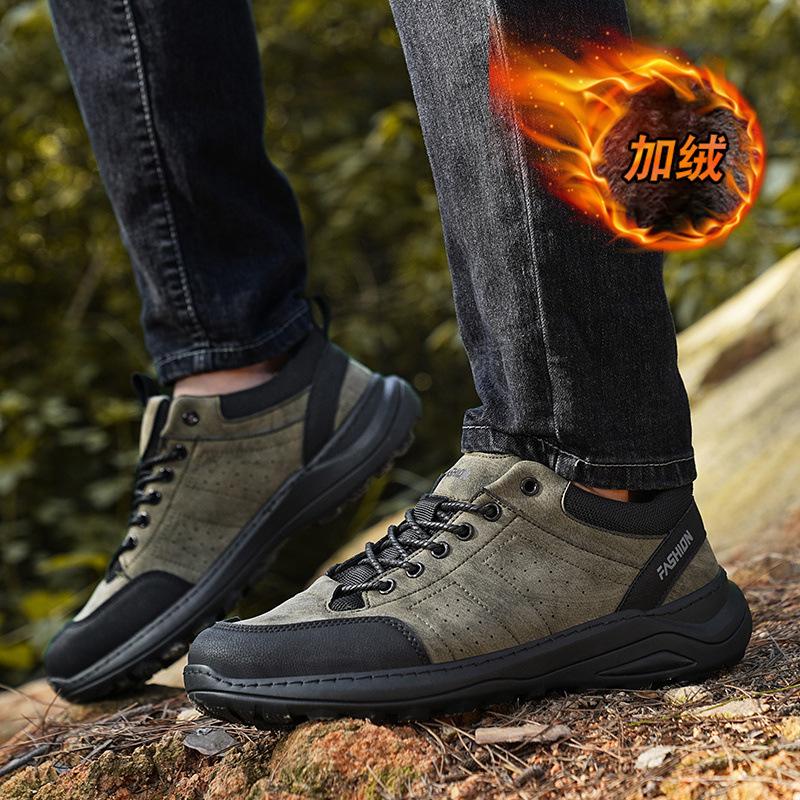 Winter high-quality hiking shoes men s velvet breathable non-slip wear-resistant outdoor warm camping casual hiking shoes 39
Winter high-quality hiking shoes men s velvet breathable non-slip wear-resistant outdoor warm camping casual hiking shoes 39