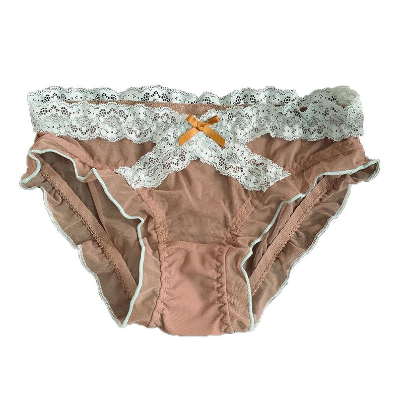 Thin Transparent Lace Mesh Panties Pure Desire Seamless and Sexy Triangle Women s Panties L
Thin Transparent Lace Mesh Panties Pure Desire Seamless and Sexy Triangle Women s Panties L