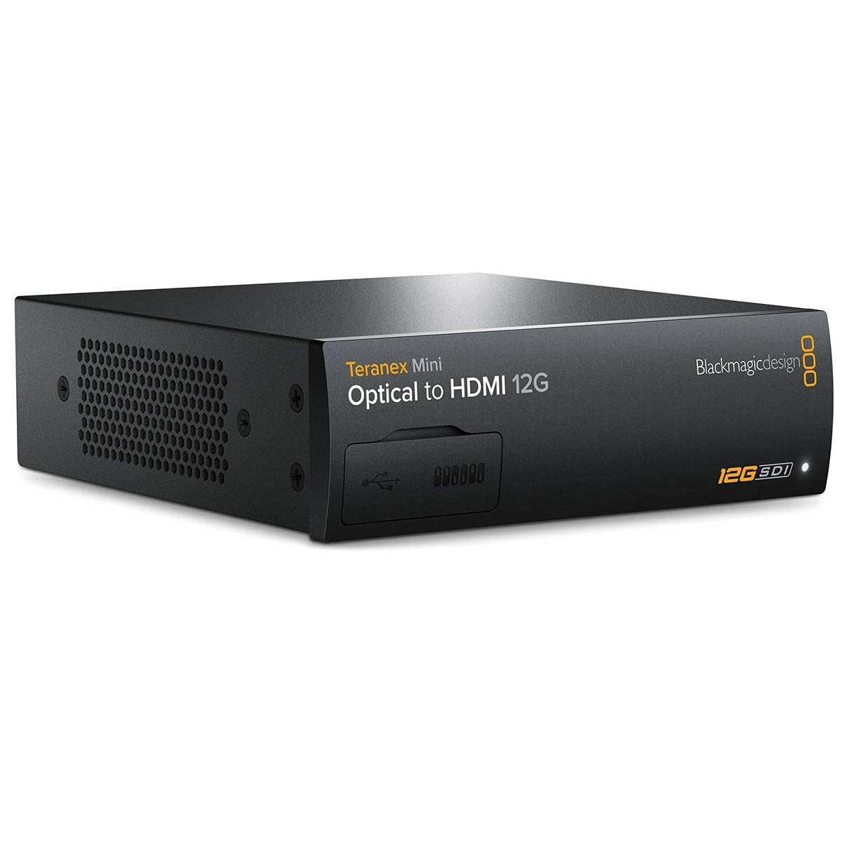 Blackmagic Design Converter Teranex mini Optical to HDMI 12G 4Kp60 compatible 003207 сірий колір
Blackmagic Design Converter Teranex mini Optical to HDMI 12G 4Kp60 compatible 003207 сірий колір
