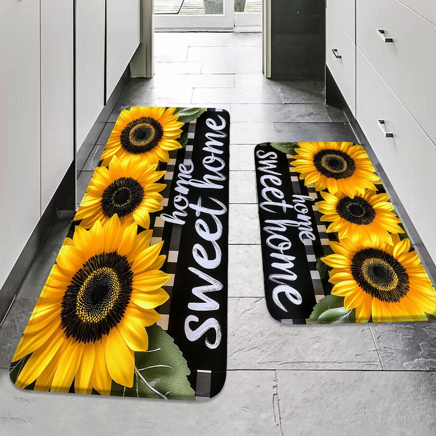 1 piece home kitchen mat set-spring sunflower Easter carpet, non-slip mat, door mat, bedroom, living room, dining area-easy to c 40CMx60CM
1 piece home kitchen mat set-spring sunflower Easter carpet, non-slip mat, door mat, bedroom, living room, dining area-easy to c 40CMx60CM