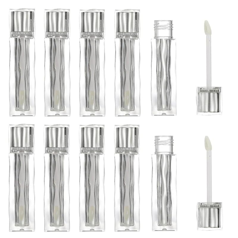 seimeinoki lip gloss tube 5ml 10 pieces lip gloss refill container container handmade lip gloss bottle refill tube Fashionable transparent empty tube
seimeinoki lip gloss tube 5ml 10 pieces lip gloss refill container container handmade lip gloss bottle refill tube Fashionable transparent empty tube