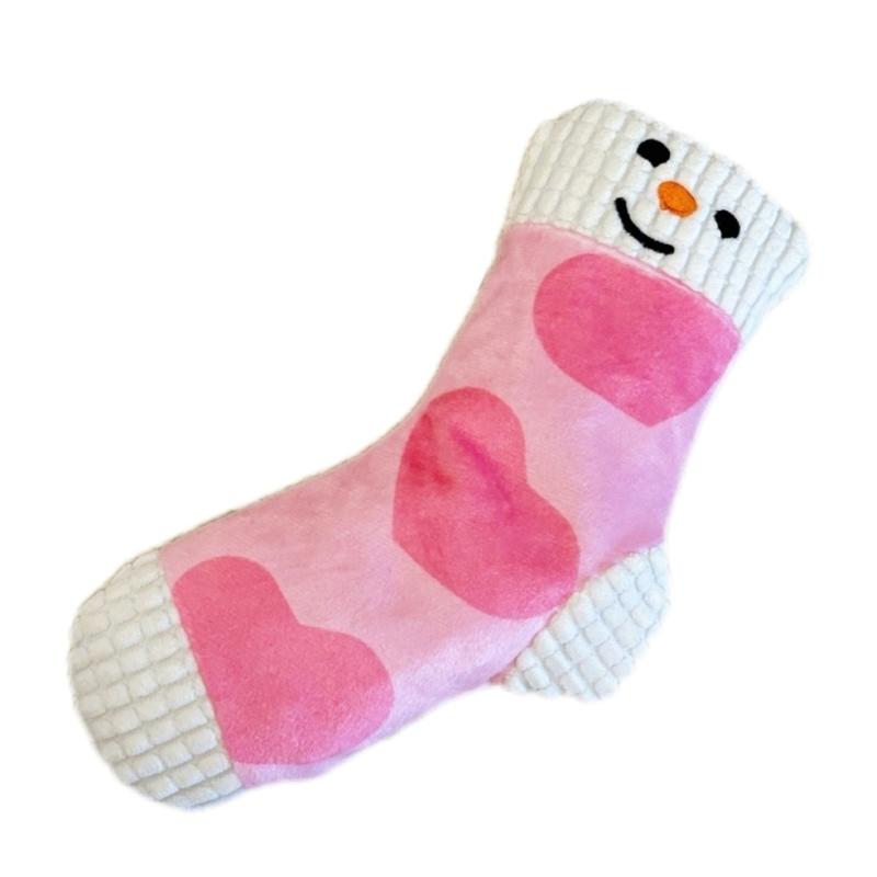 Colorful Sock Dog Squeaky Toy Soft Plush Chewing Exercise Engagement Toy
Colorful Sock Dog Squeaky Toy Soft Plush Chewing Exercise Engagement Toy