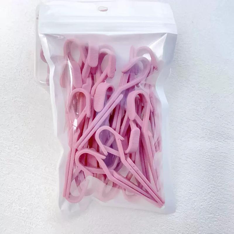 20Pcs Nail Clip Set Oil Polish Spill Proof Mixed Color Nail Art Coloring Protection Clips Manicure Tools To Prevent Leakage Off розовый
20Pcs Nail Clip Set Oil Polish Spill Proof Mixed Color Nail Art Coloring Protection Clips Manicure Tools To Prevent Leakage Off розовый