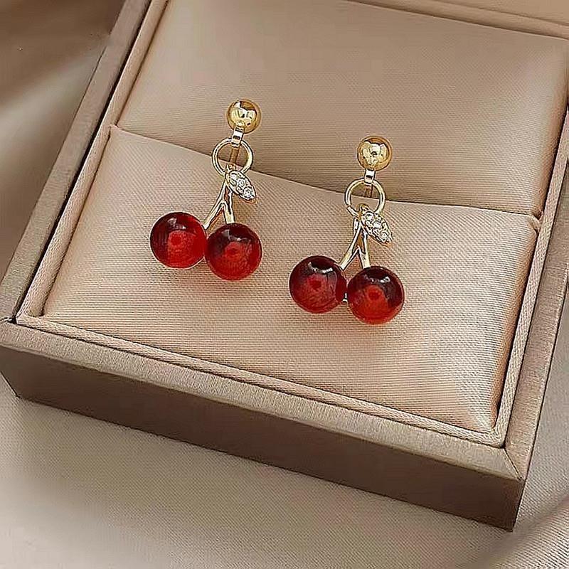 Charm Red Cherry Crystal Stainless Steel Necklace for Women Sweet Cute Style Temperament Collar Chain Jewelry Gift Wholesale
Charm Red Cherry Crystal Stainless Steel Necklace for Women Sweet Cute Style Temperament Collar Chain Jewelry Gift Wholesale
