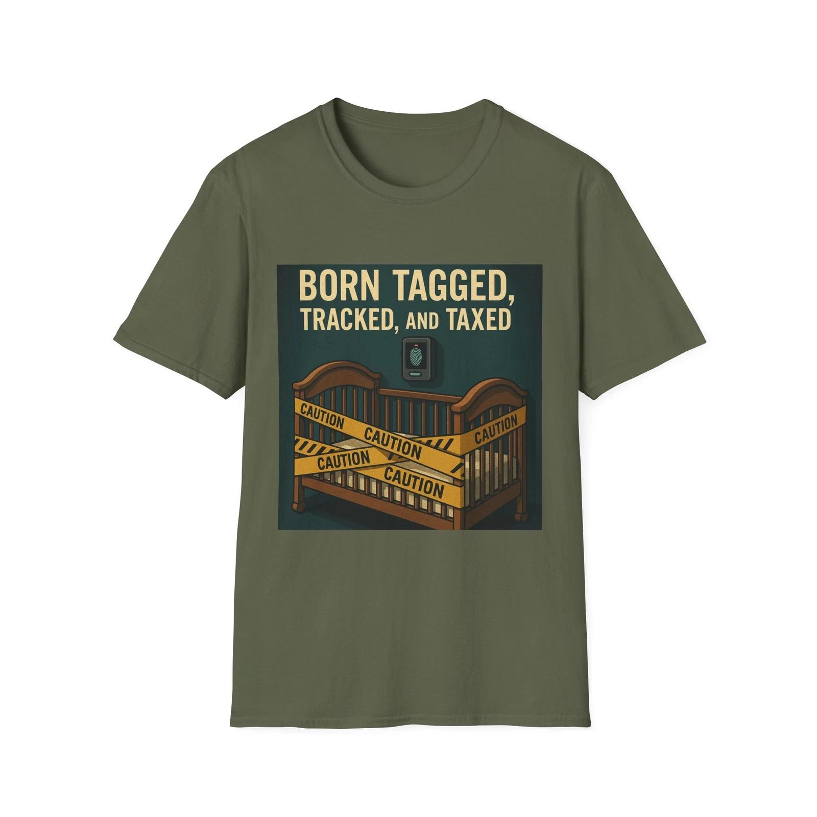 Born Tagged Tracked and Taxed Shirt, American Patriotic Tee, Privacy Rights Tee 4XL
Born Tagged Tracked and Taxed Shirt, American Patriotic Tee, Privacy Rights Tee 4XL