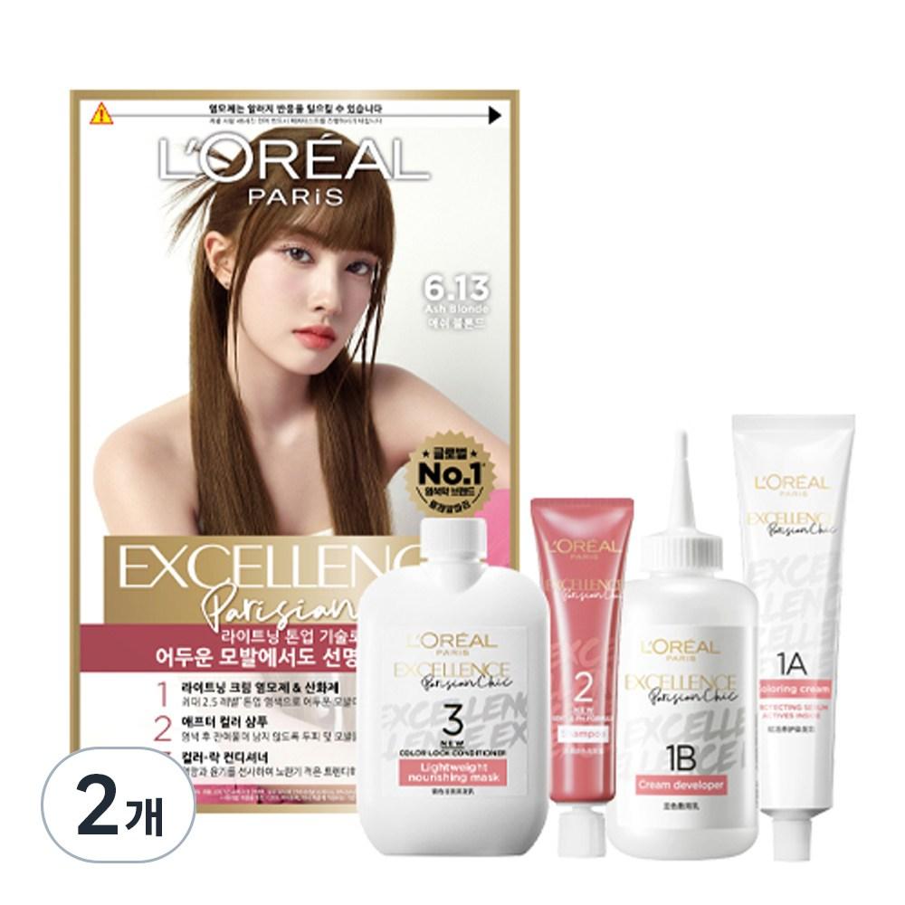 Краска для волос L Oréal Paris Excellence Parisian Chic, оттенок 6.13 Пепельно-русый, 2 шт.
Краска для волос L Oréal Paris Excellence Parisian Chic, оттенок 6.13 Пепельно-русый, 2 шт.
