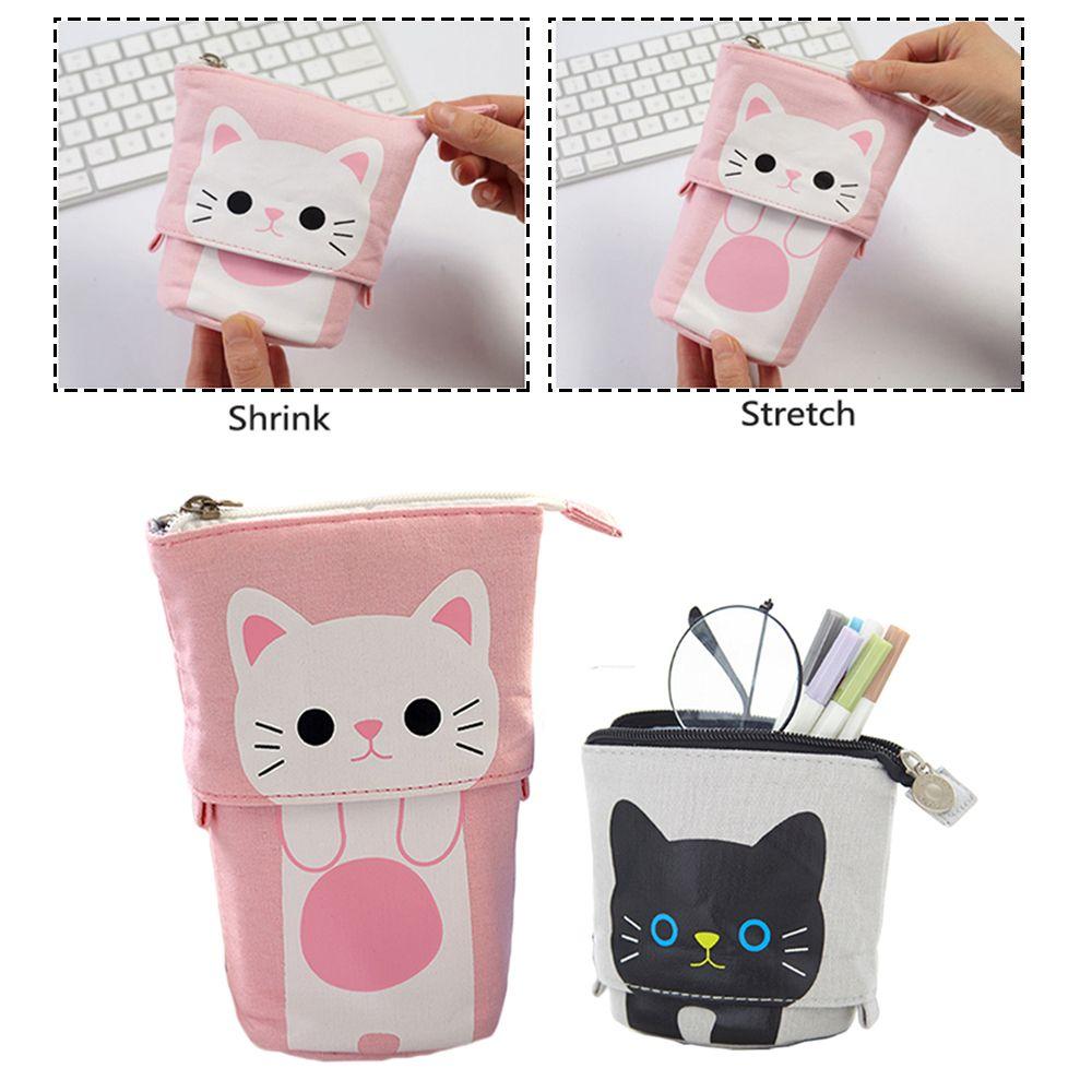 New Large Capacity Stationery Makeup Pouch Zipper Storage Box Cat Pencil Case Flexible Pen Bag
New Large Capacity Stationery Makeup Pouch Zipper Storage Box Cat Pencil Case Flexible Pen Bag