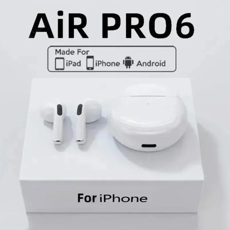 Pro 6 TWS Bluetooth-наушники Беспроводная Bluetooth-гарнитура Наушники с шумоподавлением с микрофоном Pro6 Беспроводные наушники для iPhone
Pro 6 TWS Bluetooth-наушники Беспроводная Bluetooth-гарнитура Наушники с шумоподавлением с микрофоном Pro6 Беспроводные наушники для iPhone