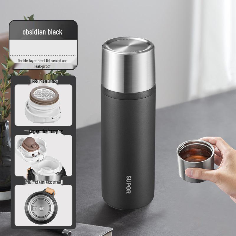 Supor Insulated Stainless Steel Water Bottle, 550ml/700ml, Portable for Students, Men & Women 550ml чёрный
Supor Insulated Stainless Steel Water Bottle, 550ml/700ml, Portable for Students, Men & Women 550ml чёрный