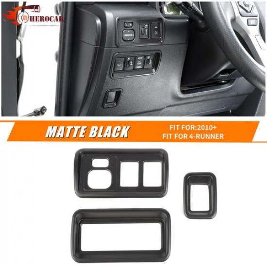 3PCS Matte Black Inner Front Mirror Adjustment Trim for 4Runner 2010+ Interior
3PCS Matte Black Inner Front Mirror Adjustment Trim for 4Runner 2010+ Interior
