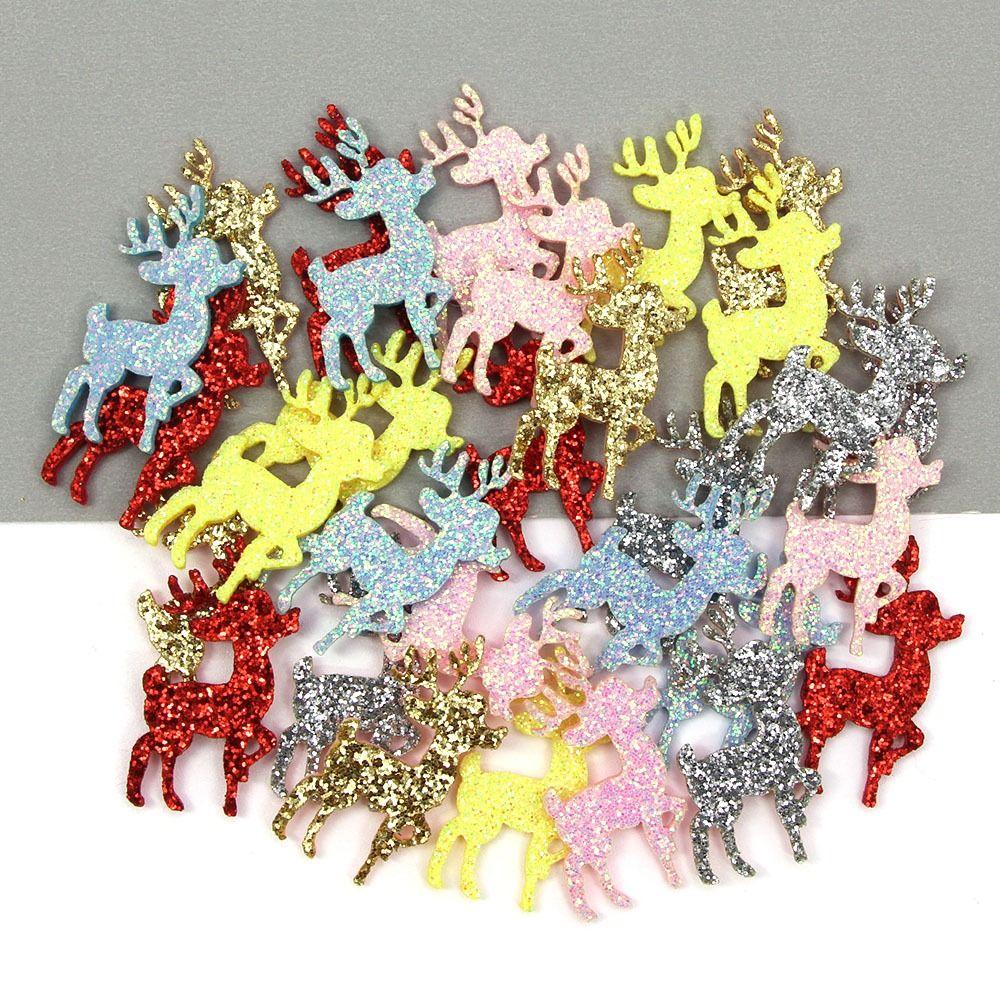100pcs DIY For Bowknot Appliques Kids Gift Glitter Patches Paillette Clothing Felt Fabric Mini Deer
100pcs DIY For Bowknot Appliques Kids Gift Glitter Patches Paillette Clothing Felt Fabric Mini Deer