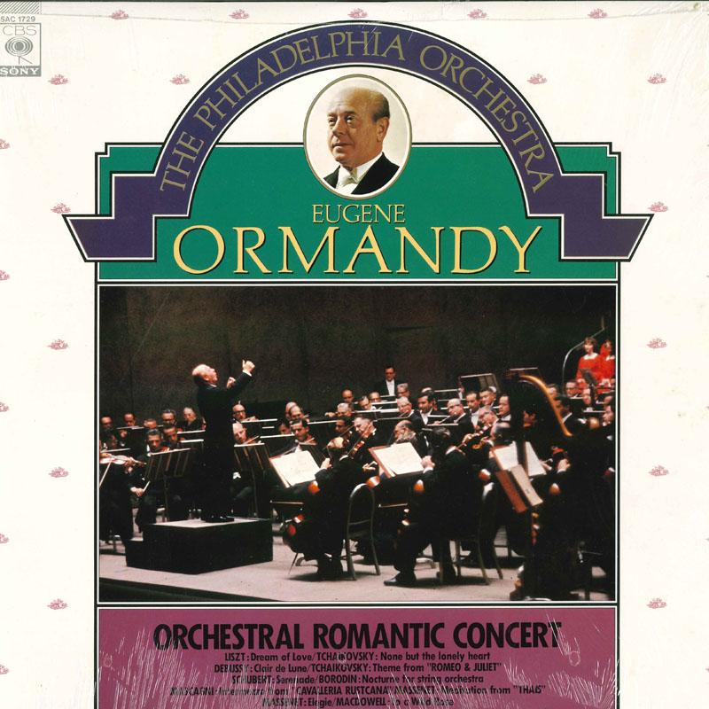 LP Record EUGENE ORMANDY Ai no Yume Orchestra Romantic Con 15AC1729 CBS SONY Japan Classical Used
LP Record EUGENE ORMANDY Ai no Yume Orchestra Romantic Con 15AC1729 CBS SONY Japan Classical Used