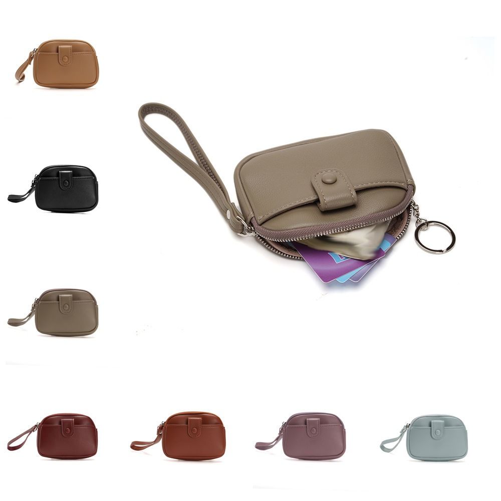 Korean Style Zipper Coin Purse with Wrist Lanyard Small Item Bag Retro Handheld Wallet Outdoor
Korean Style Zipper Coin Purse with Wrist Lanyard Small Item Bag Retro Handheld Wallet Outdoor