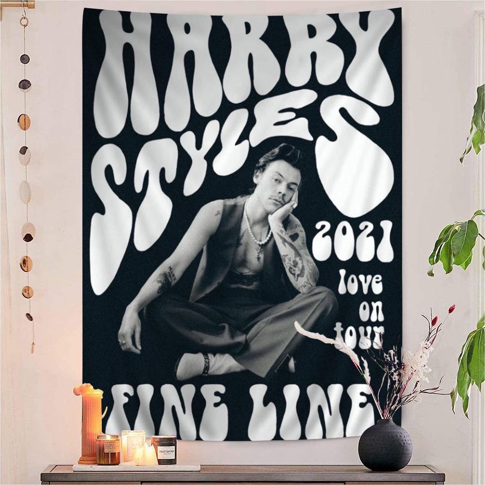 Singer HHarrys SStyles DIY Wall Tapestry Hippie Flower Wall Carpets Dorm Decor Wall Art Decor 74x94cm(29x37in)
Singer HHarrys SStyles DIY Wall Tapestry Hippie Flower Wall Carpets Dorm Decor Wall Art Decor 74x94cm(29x37in)